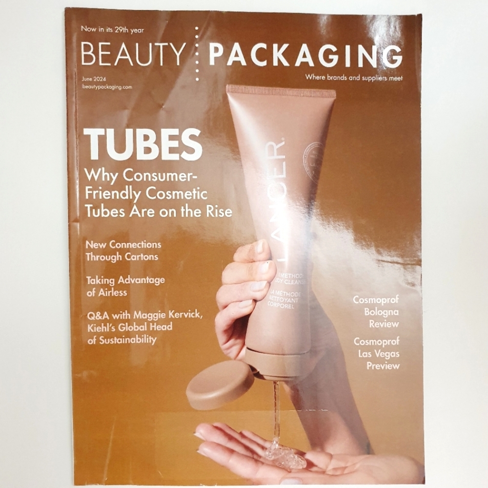 Beauty Packaging Magazine - June, 2024 - Tubes Are on the Rise.